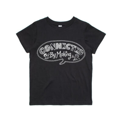 2025 winning design Quirky Work t-shirt kids black and bright colours Thumbnail